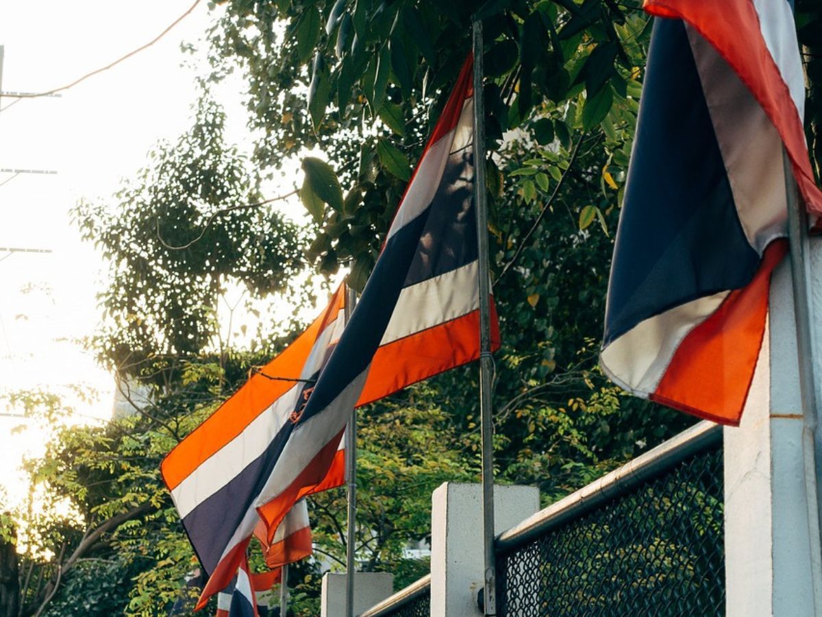 Thailand flags