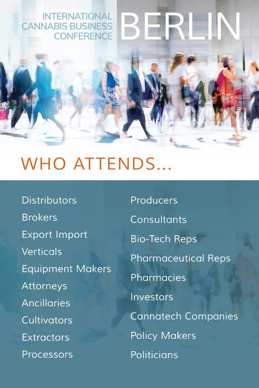 Who Attends ICBC Berlin international cannabis business conference