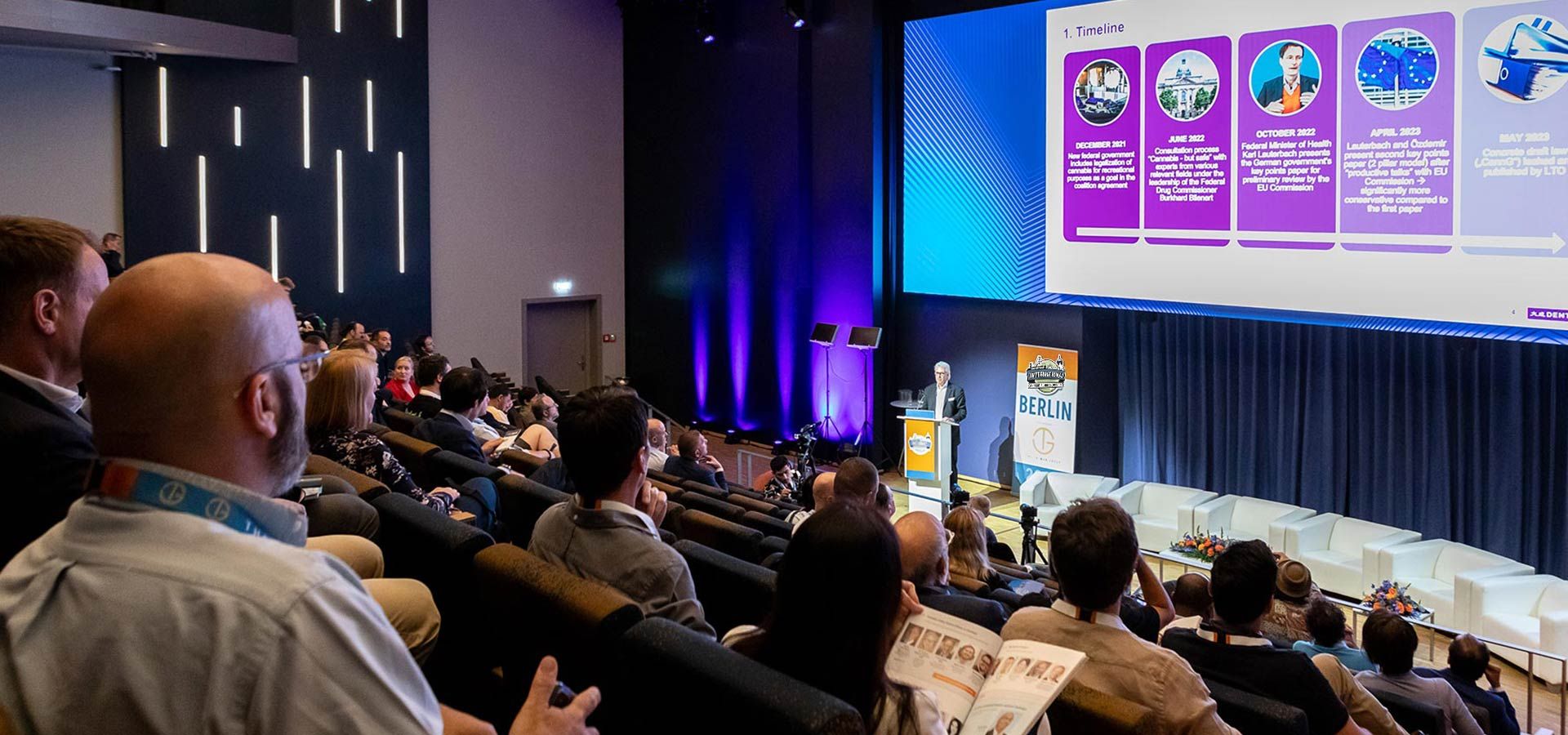 Learn with industry leaders at the international cannabis business conference