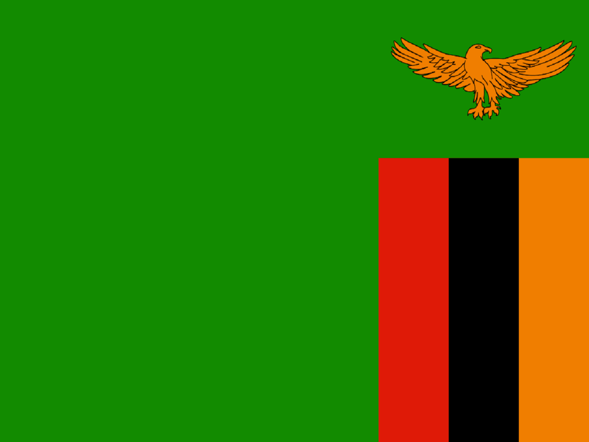 Zambia flag Zambia flag Zambia flag Zambia flag Zambia flag Zambia flag