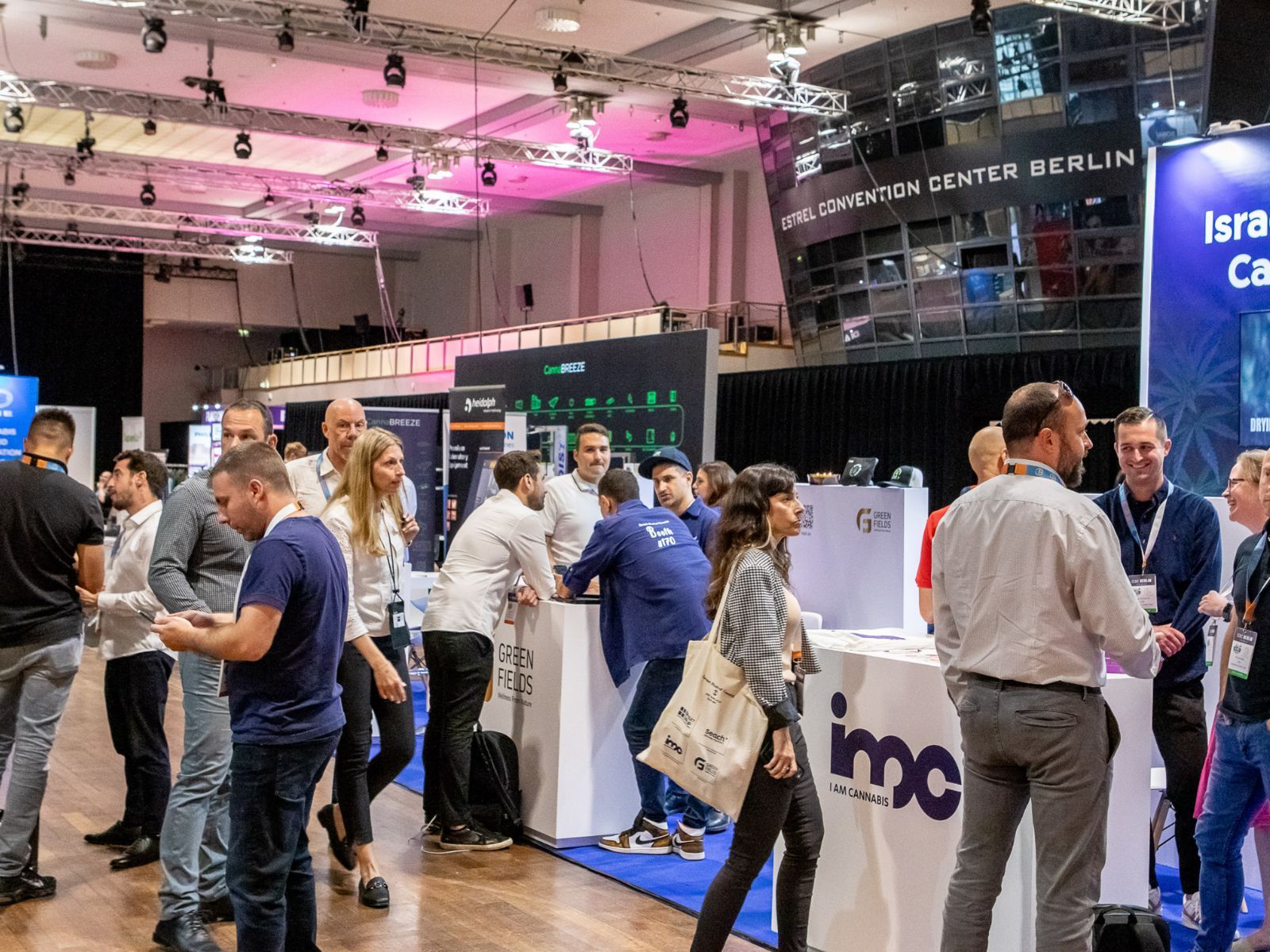 International Cannabis Business Conference Berlin 2023 Expo Floor