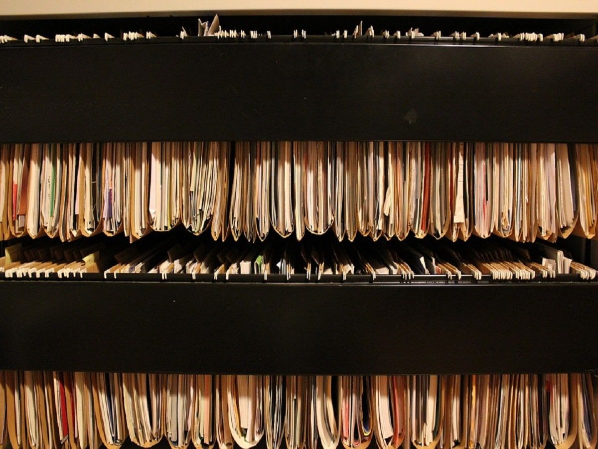 records files file cabinet folders records files file cabinet folders