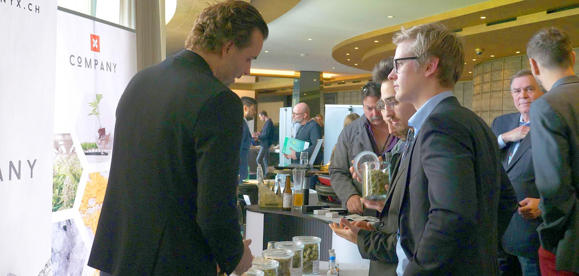 cannabis conference product booth