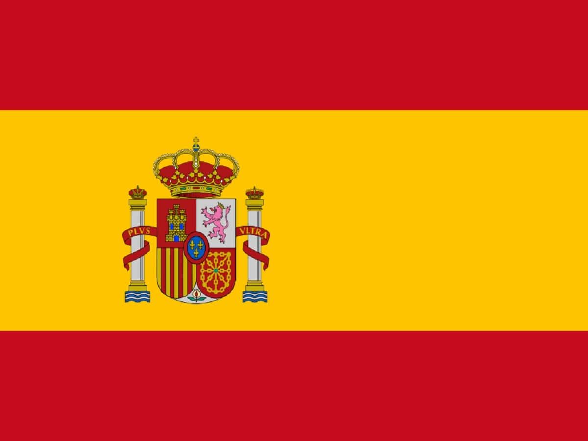 Spain flag Spain flag Spain flag Spain flag